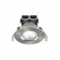 Preview: Nordlux moderne Don Smart Colour Downlight Nickel dimmbar Weiß/ Bunt Schutz gegen Strahlwasser